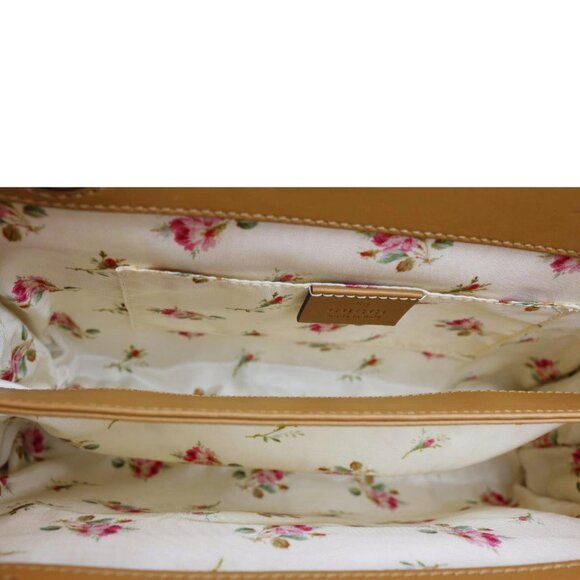 Gucci Ophidia Small Raffia Elaphe Chain Shoulder Bag Beige 503877 - Picture 11 of 13